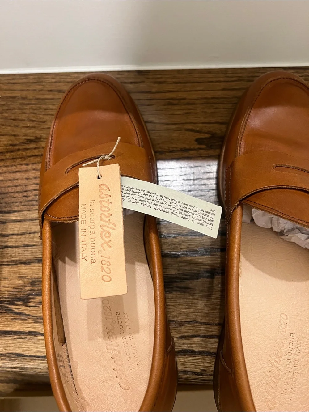 Astorflex Dartflex Tan Loafers